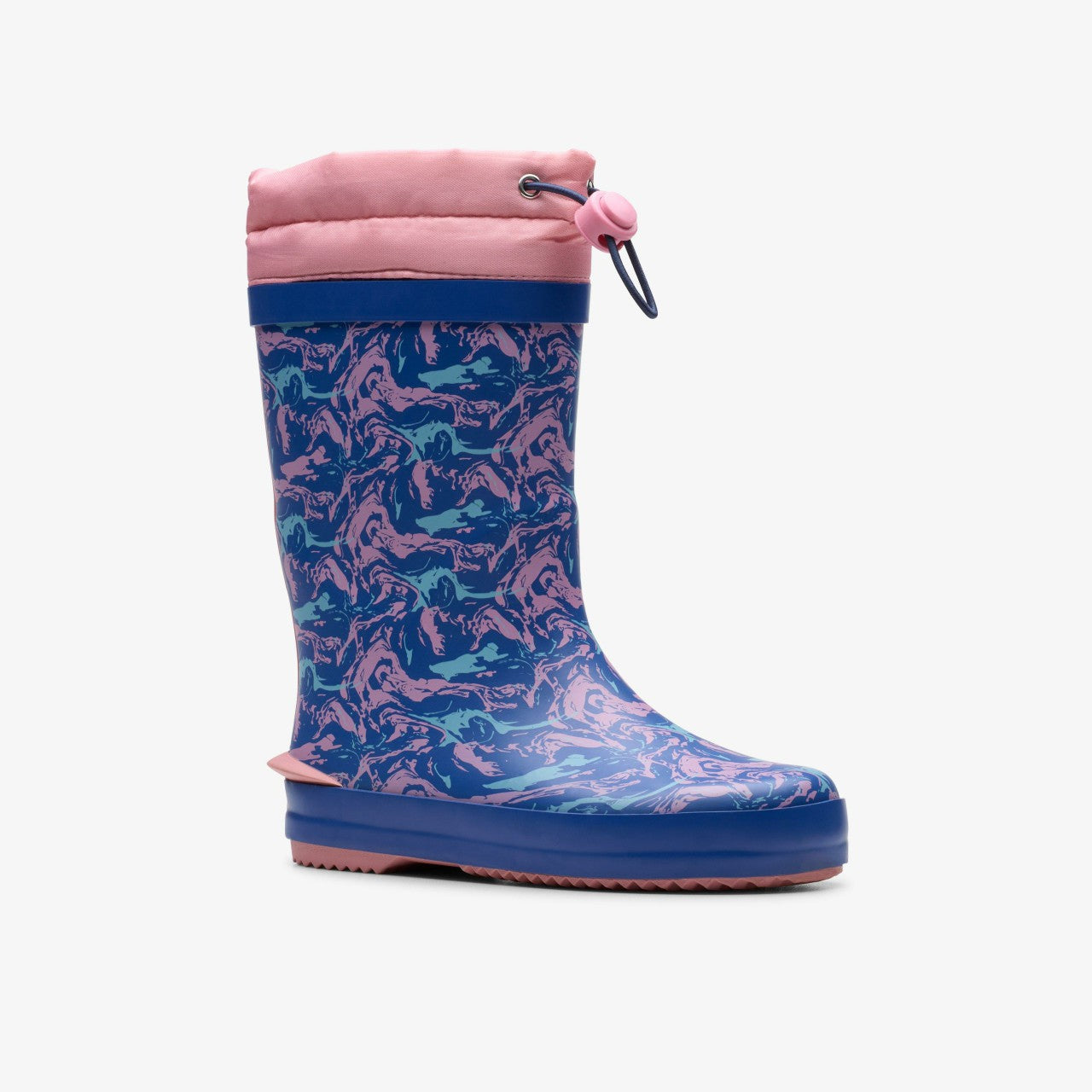 Tarri Race Kid Blue Combination | Clarks Discount