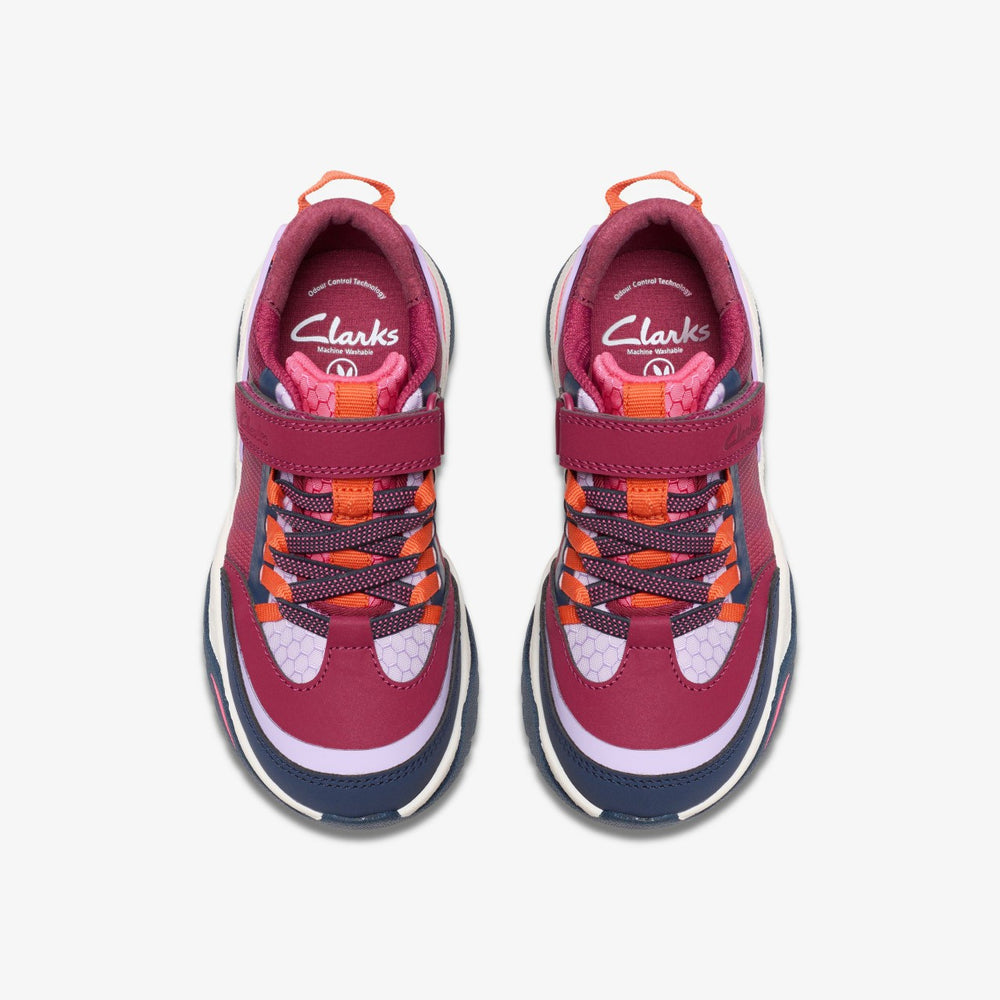 Feather Track Kid Berry Combination | Clarks Discount