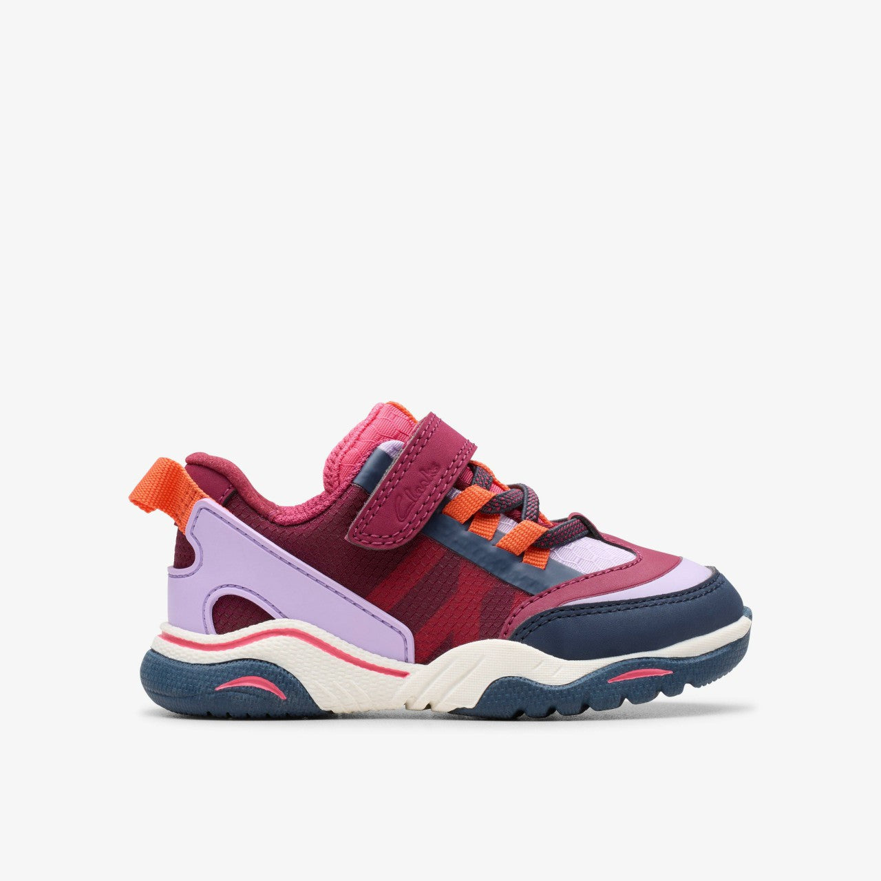 Feather Track Toddler Berry Combination | Clarks For Sale