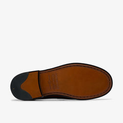 Craft James Lo Loafer Wine Leather | Clarks Discount