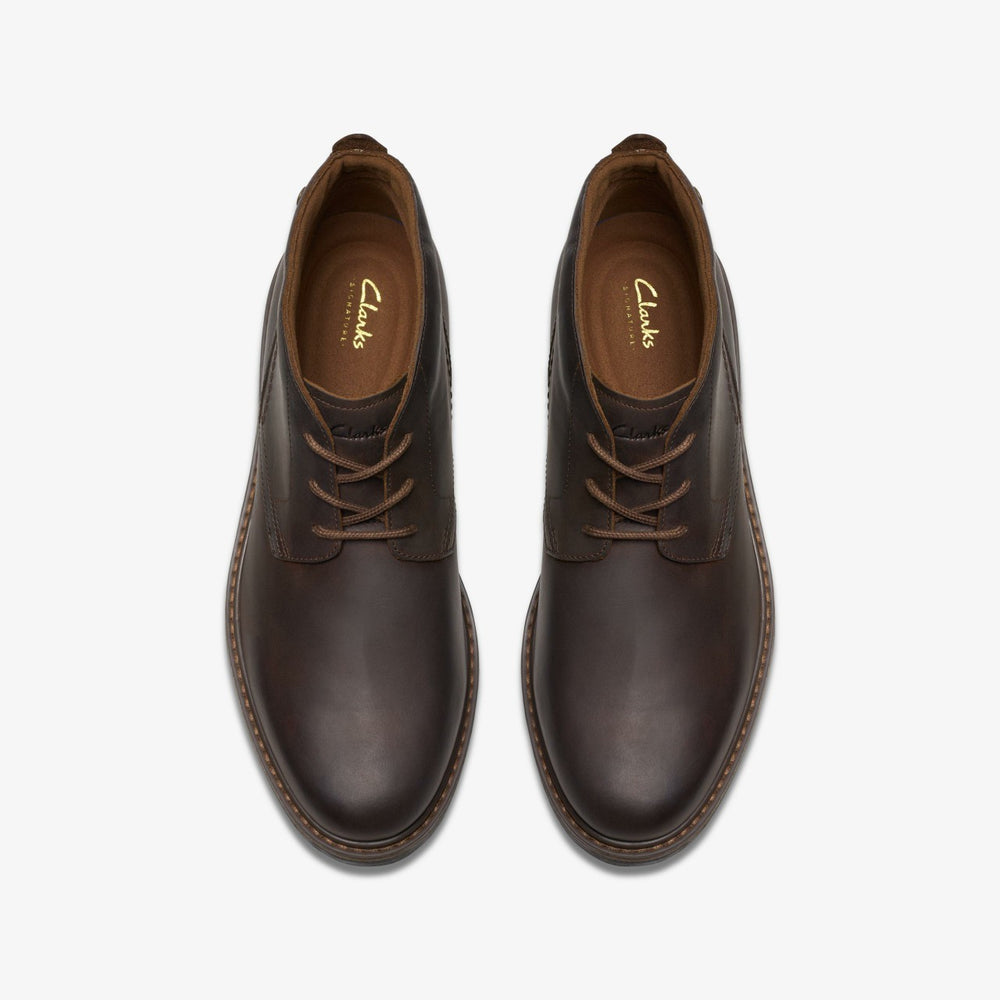 Newford Mid Beeswax Leather | Clarks Discount