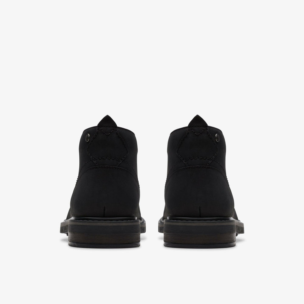 Newford Mid Black Leather | Clarks US