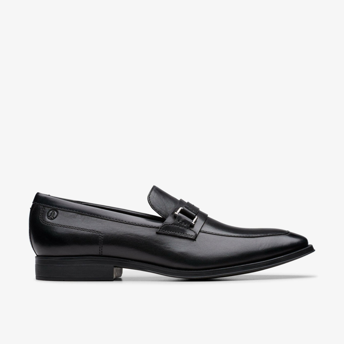 Paulton Lo Black Leather | Clarks US