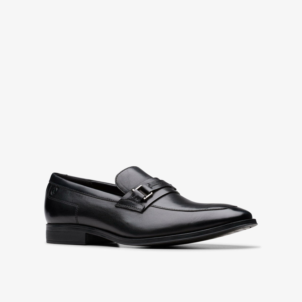 Paulton Lo Black Leather | Clarks US