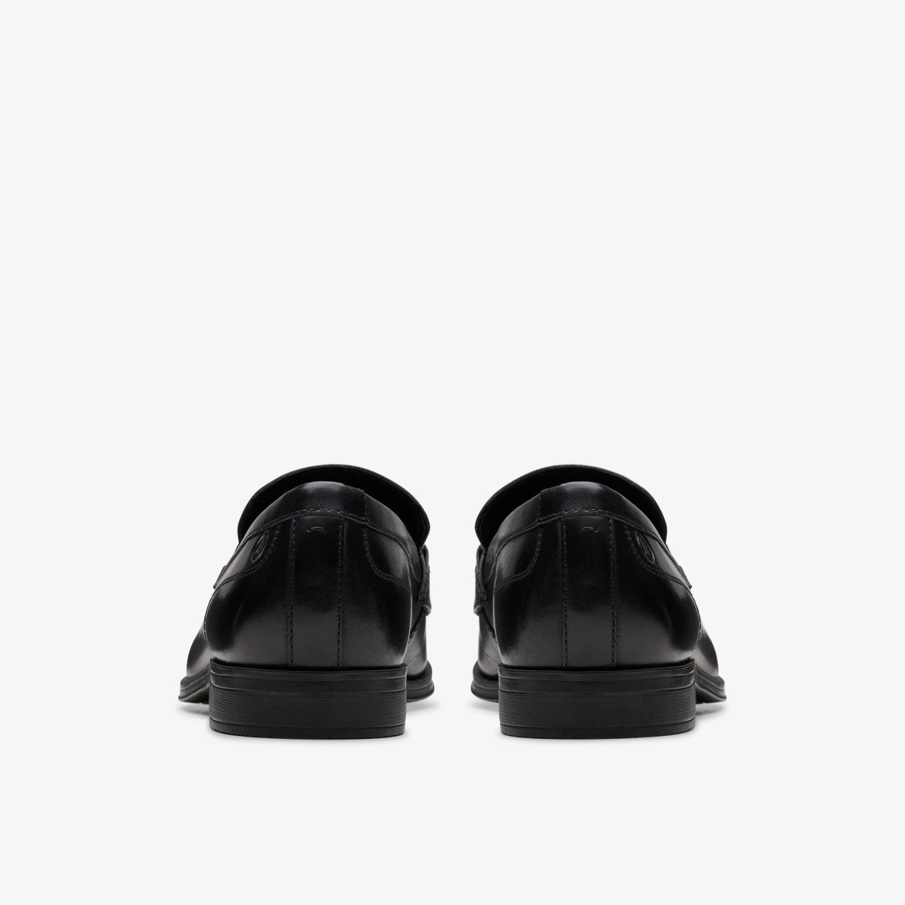 Paulton Lo Black Leather | Clarks US