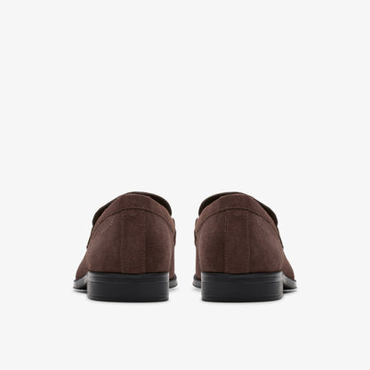 Paulton Lo Dark Brown Suede | Clarks For Sale