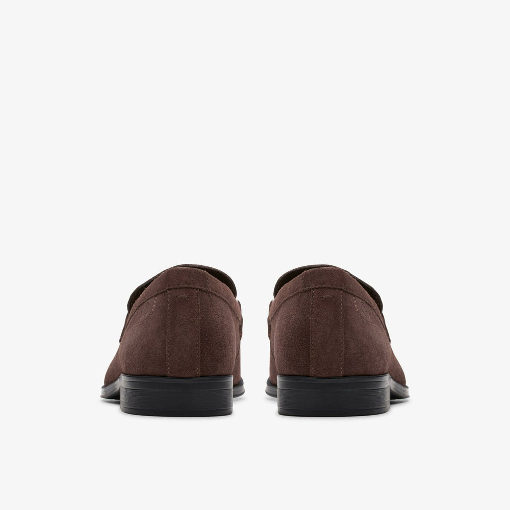 Paulton Lo Dark Brown Suede | Clarks For Sale