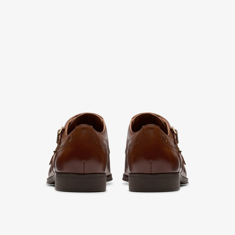 Paulton Monk Tan Leather | Clarks US