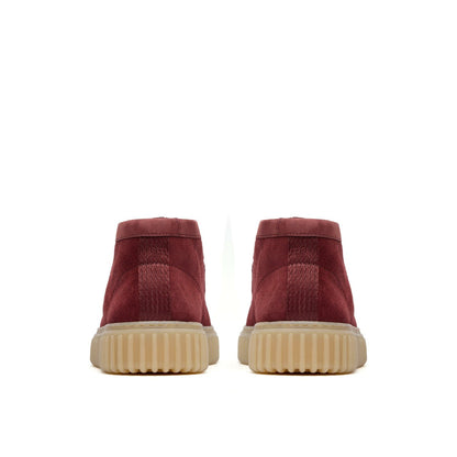 Torhill Hi Wine Suede | Clarks