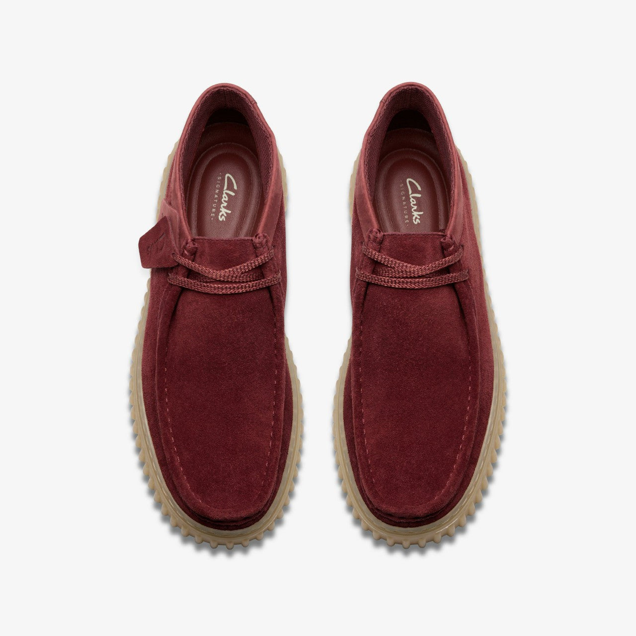Torhill Hi Wine Suede | Clarks