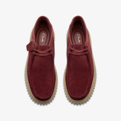 Torhill Hi Wine Suede | Clarks