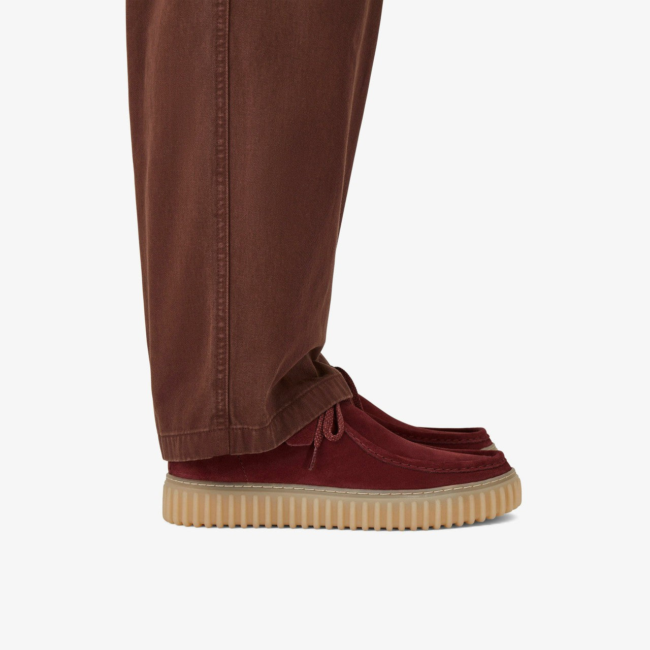 Torhill Hi Wine Suede | Clarks