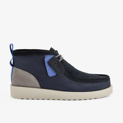 Wallabee FTR2 Boot Navy Combination | Clarks Onsale