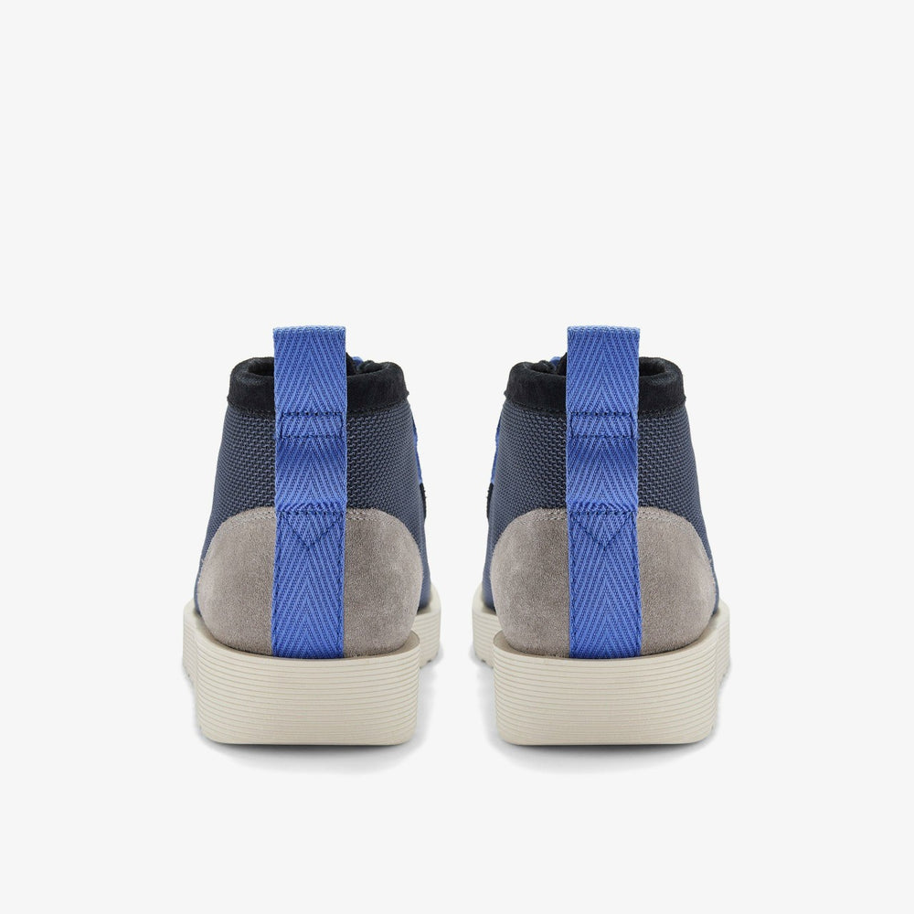 Wallabee FTR2 Boot Navy Combination | Clarks Onsale
