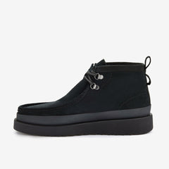 Wallabee FTR2 Hi Black Suede | Clarks Discount