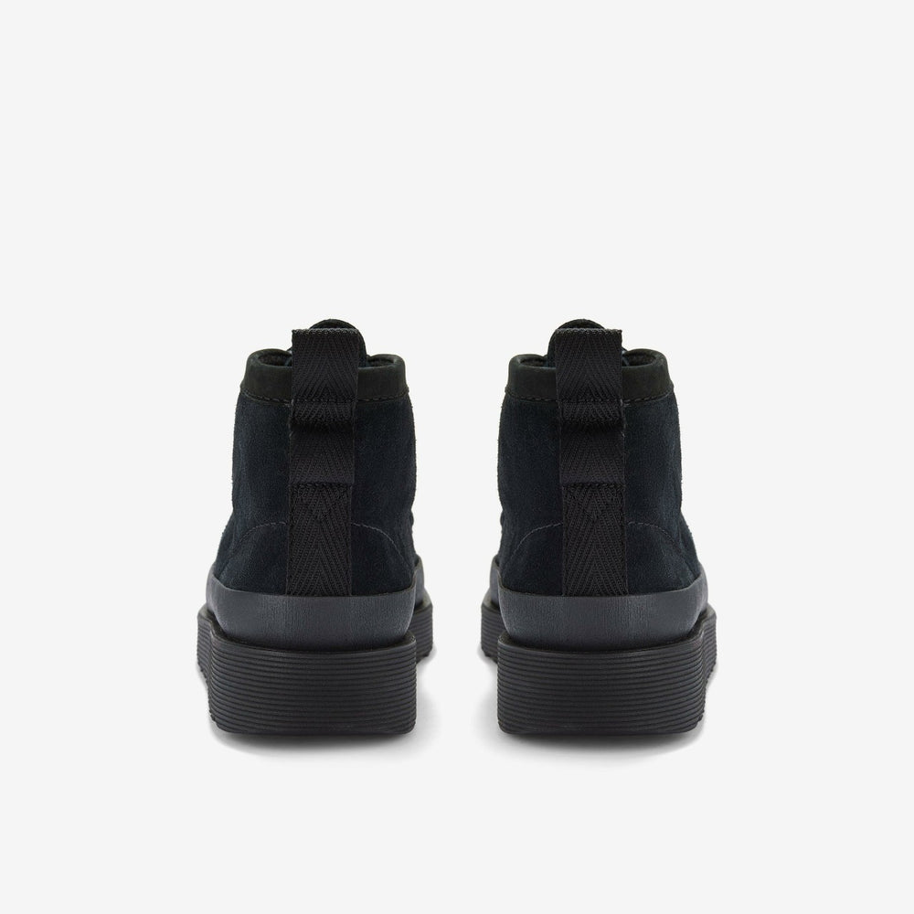 Wallabee FTR2 Hi Black Suede | Clarks Discount