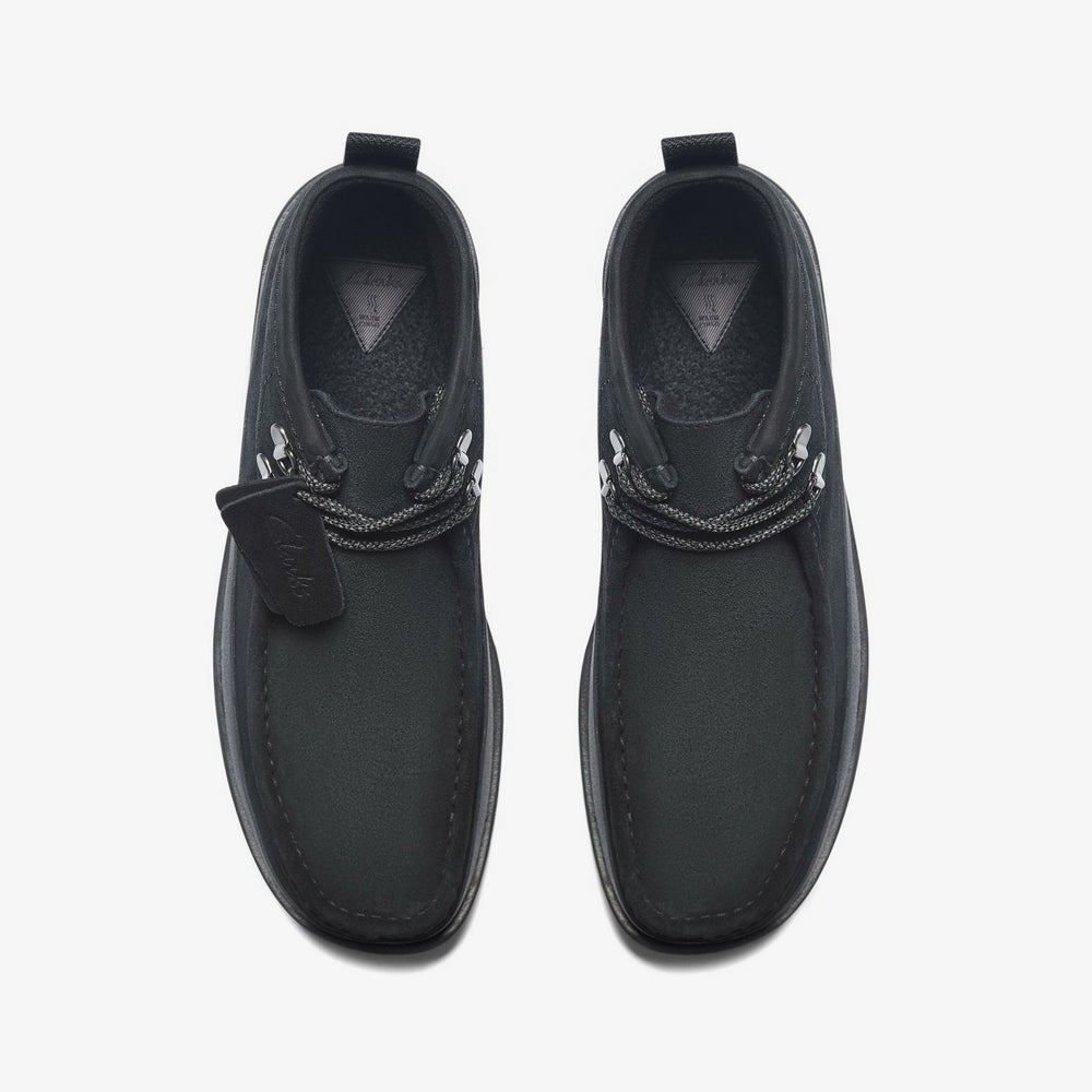 Wallabee FTR2 Hi Black Suede | Clarks Discount