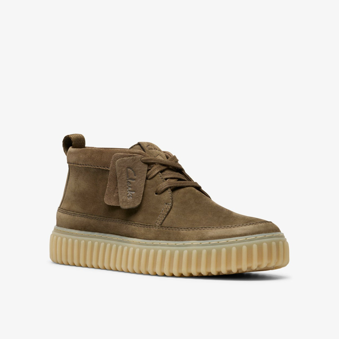 Torhill Lace Hi Khaki Nubuck | Clarks Sale
