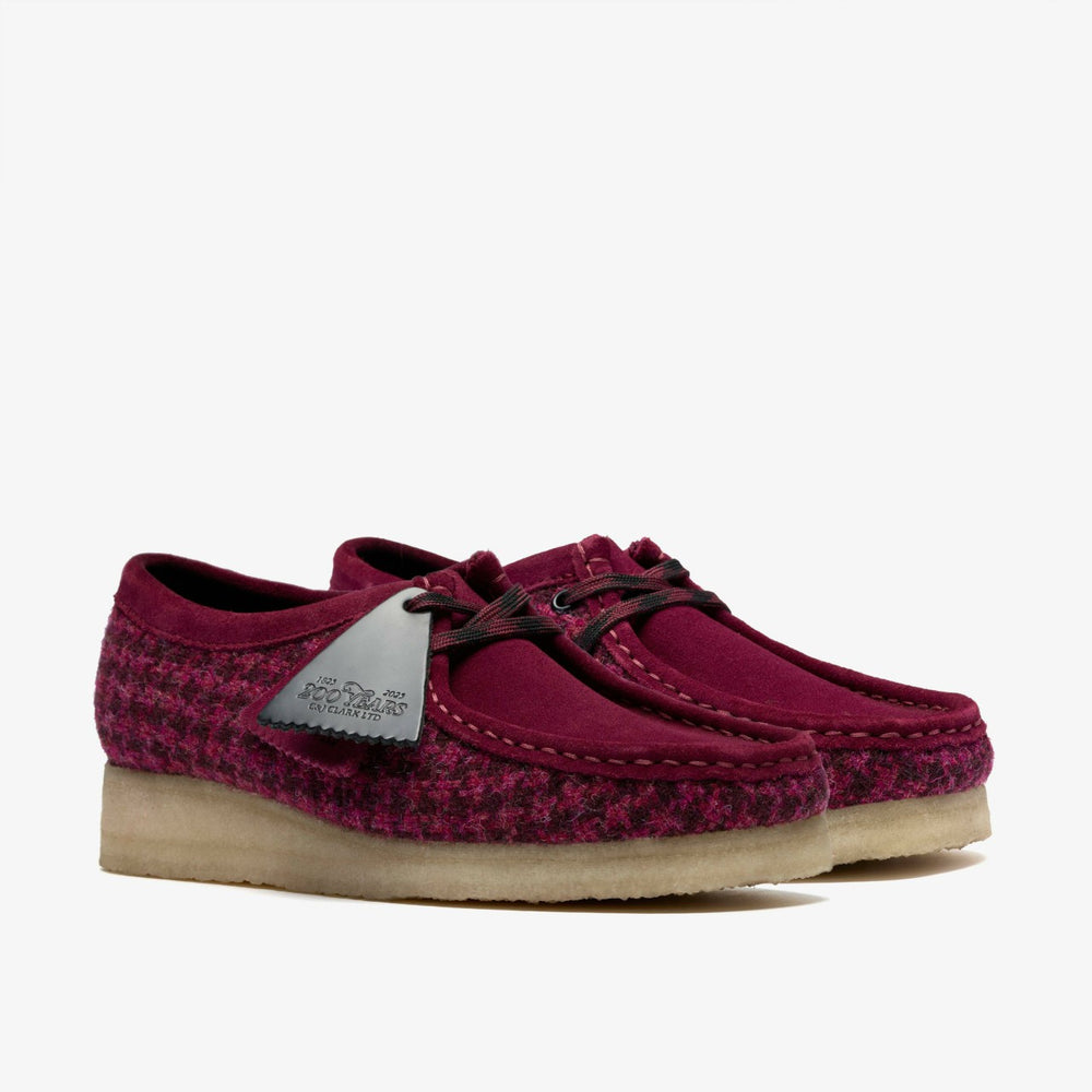 Wallabee Purple Tweed Combination | Clarks US