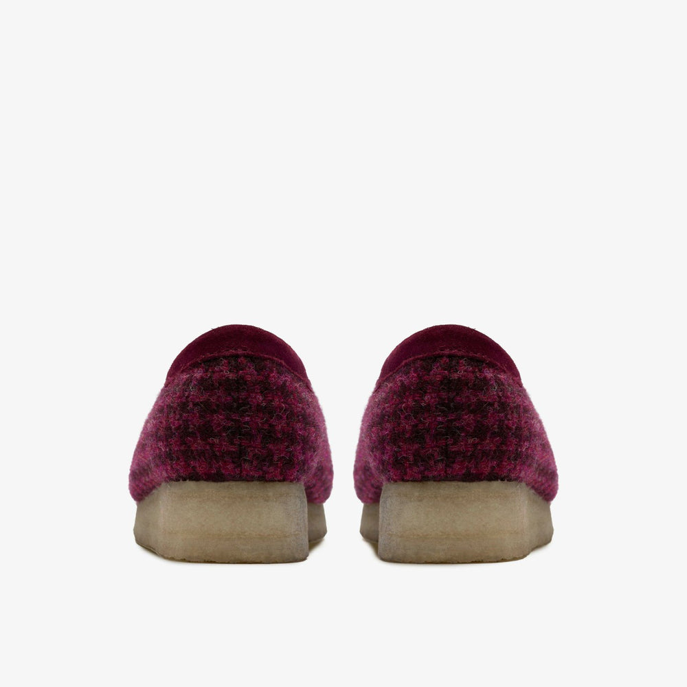 Wallabee Purple Tweed Combination | Clarks US