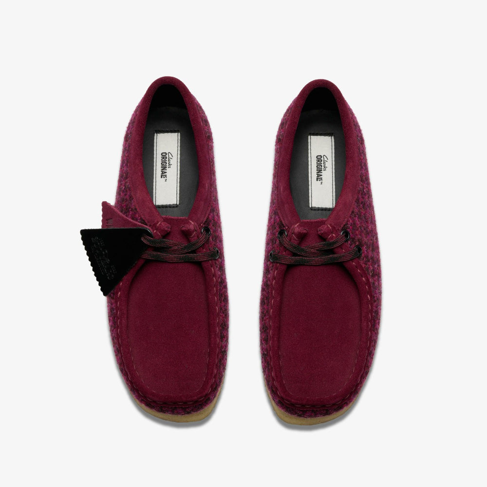 Wallabee Purple Tweed Combination | Clarks US