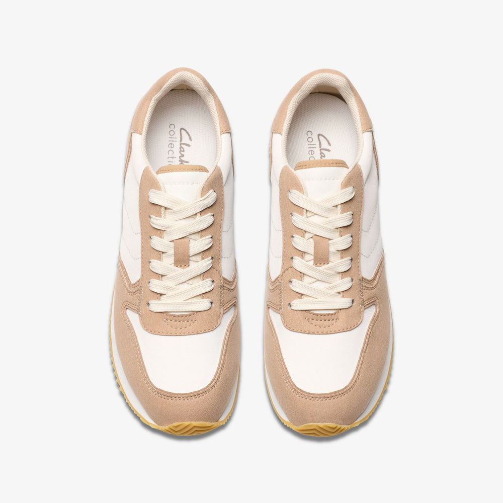Teirra Run Taupe Combination | Clarks