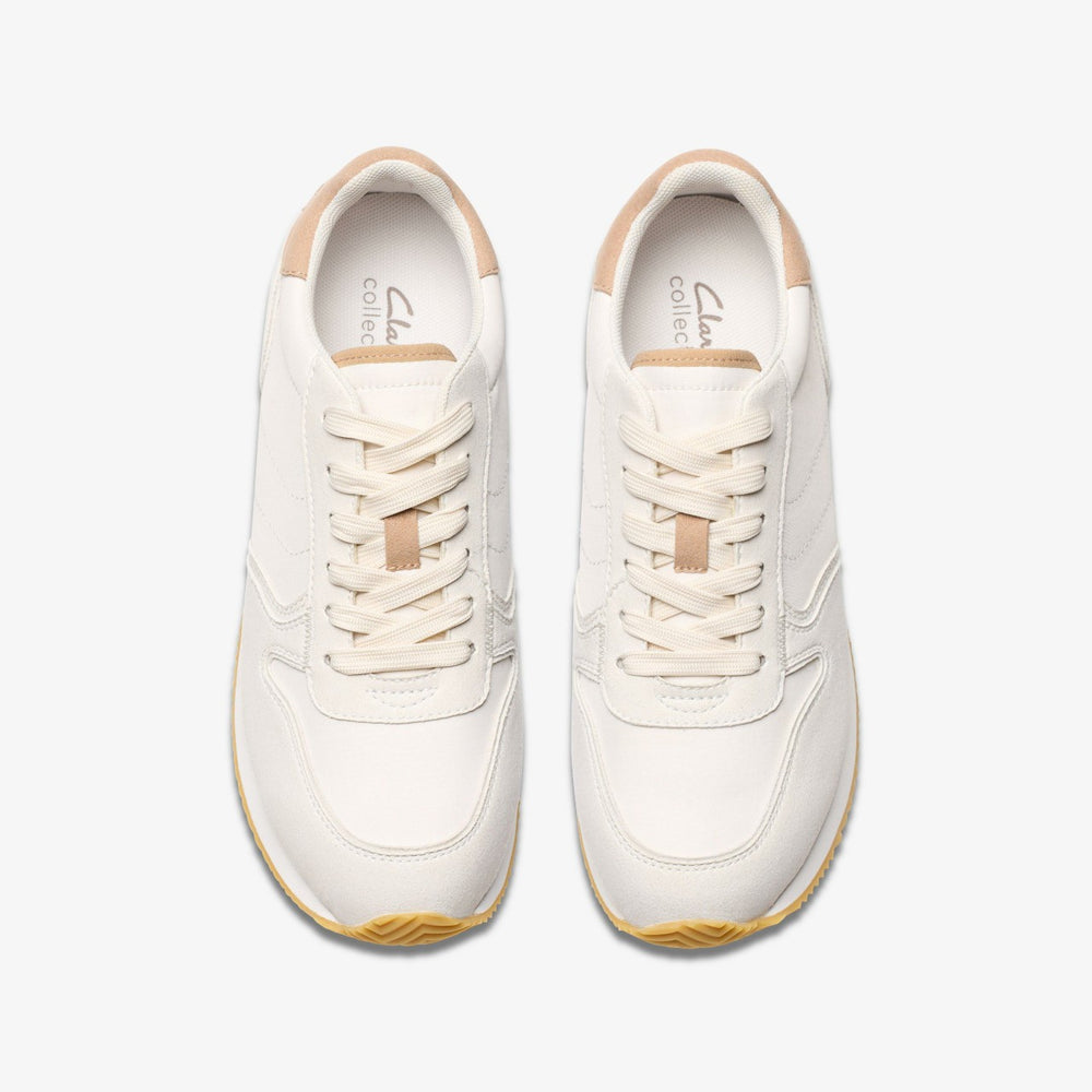 Teirra Run Off White | Clarks Discount