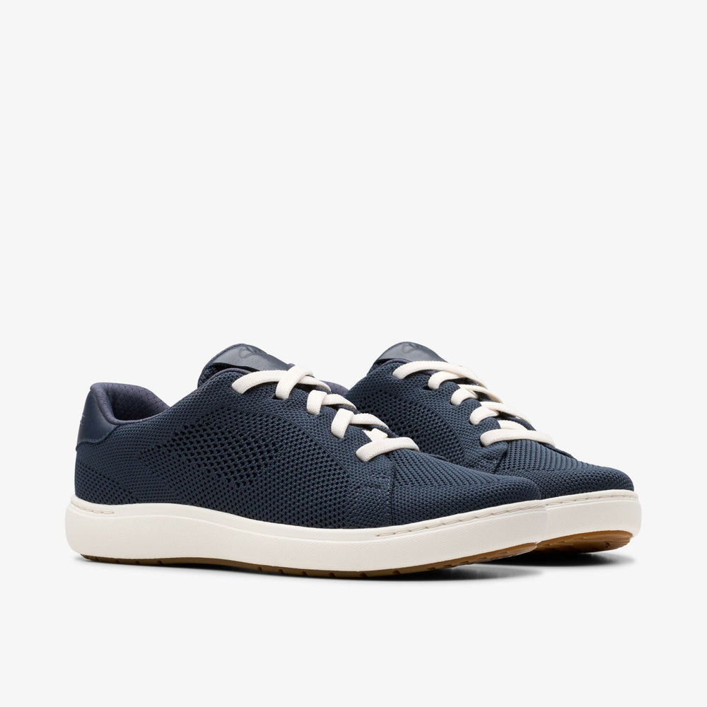 Nalle Walk Navy Knit | Clarks Discount