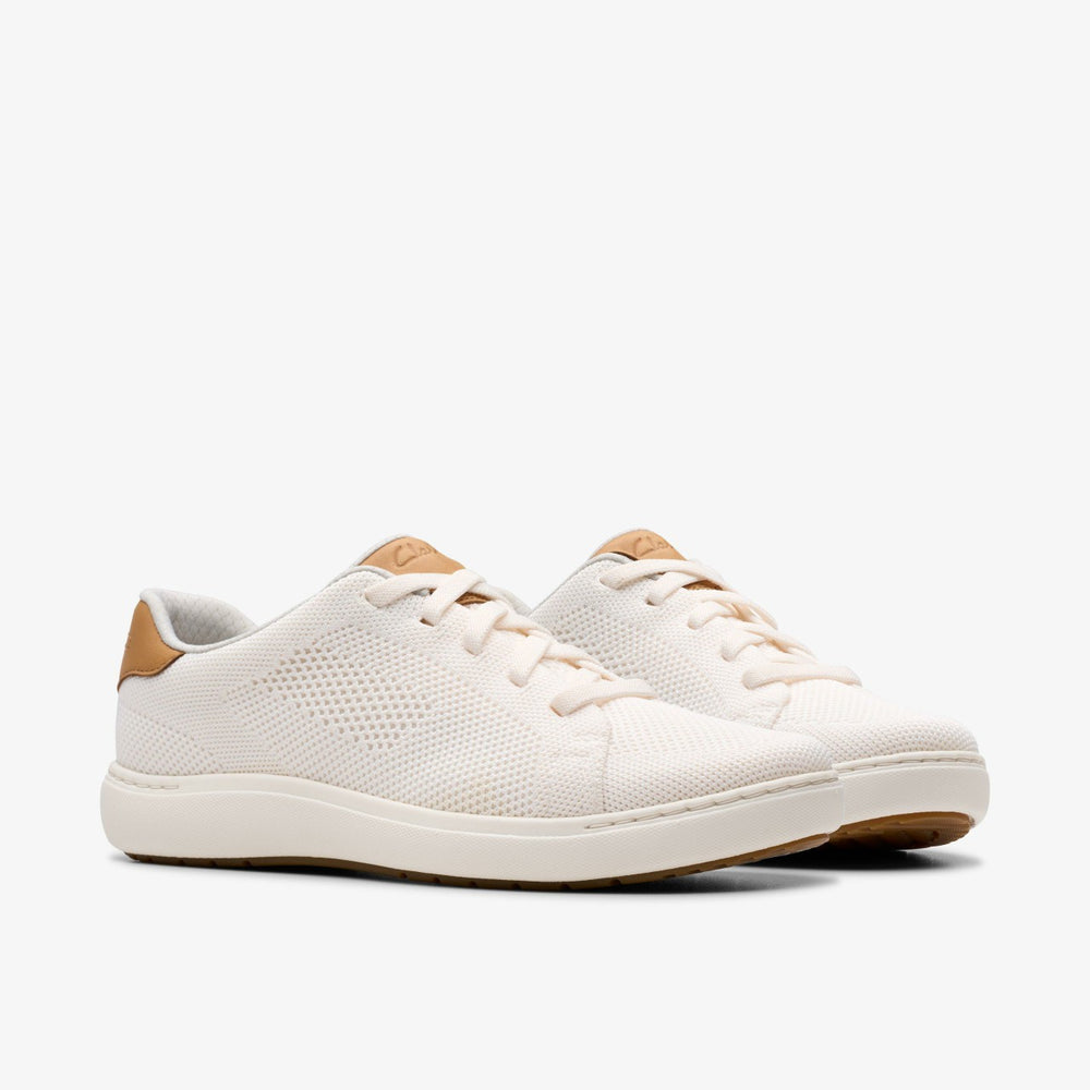 Nalle Walk White Knit | Clarks