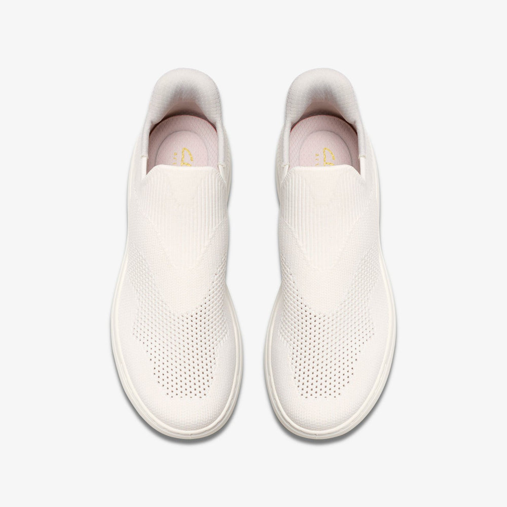 Nalle Step White Knit | Clarks