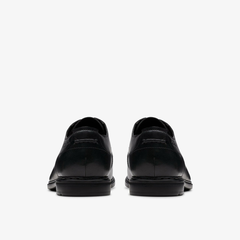 Banbury Derby Black Leather | Clarks Onsale