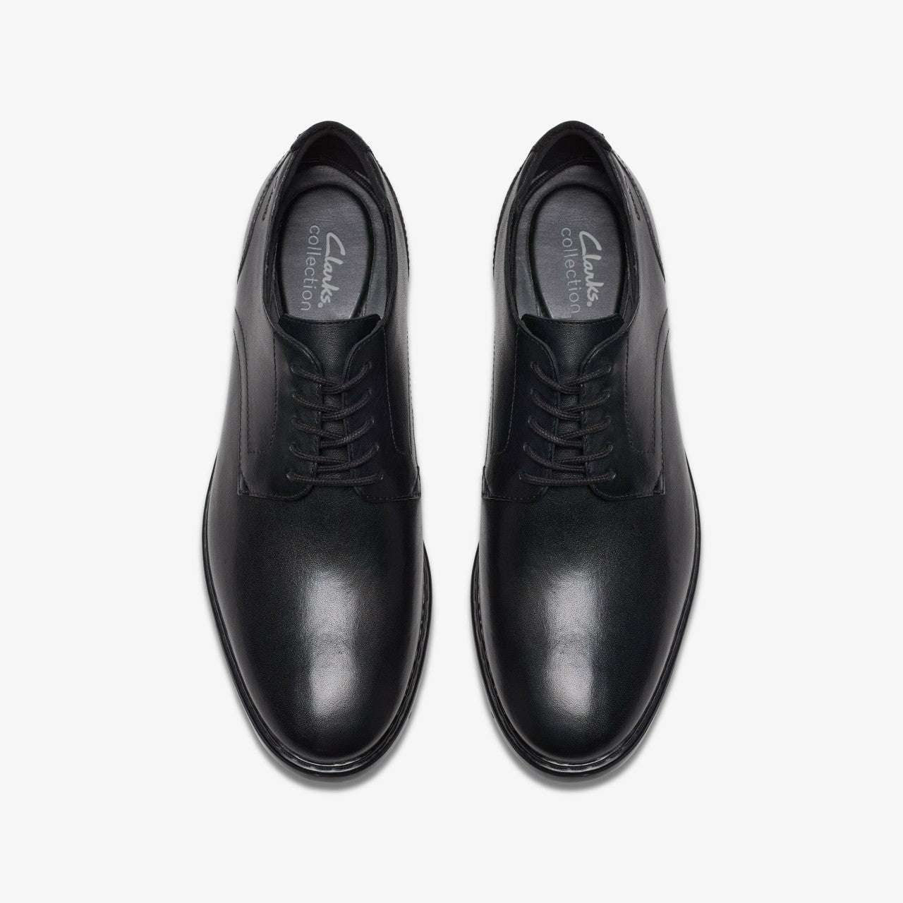 Banbury Derby Black Leather | Clarks Onsale