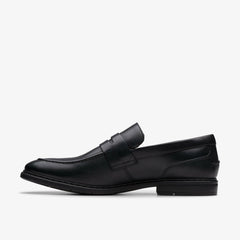 Banbury Lo Black Leather | Clarks