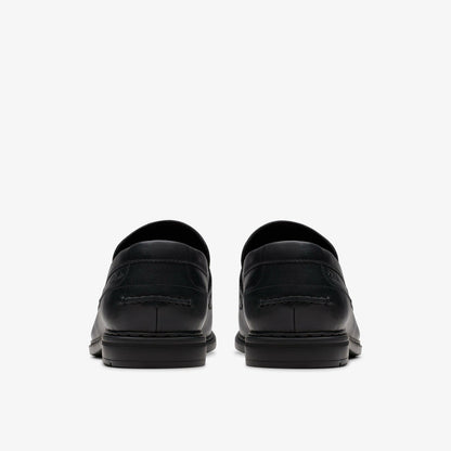 Banbury Lo Black Leather | Clarks