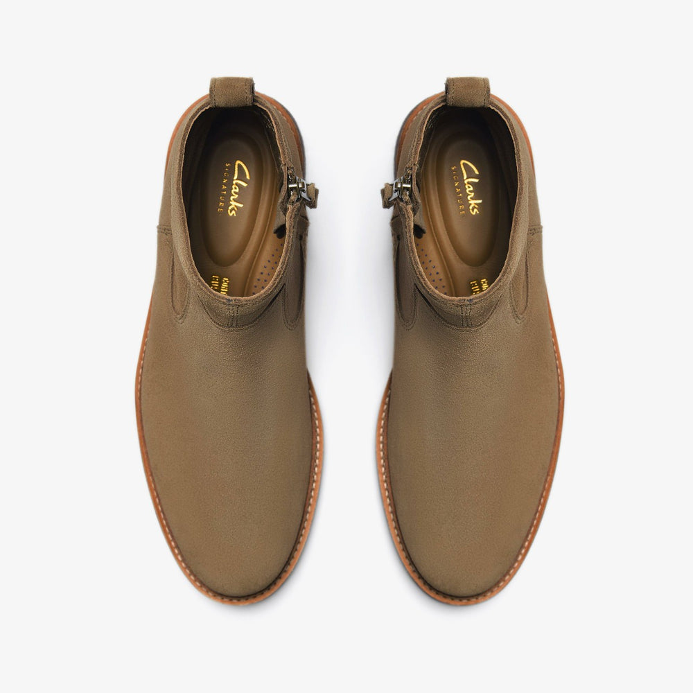 Clarkdale Boot Dark Sand Suede | Clarks Onsale