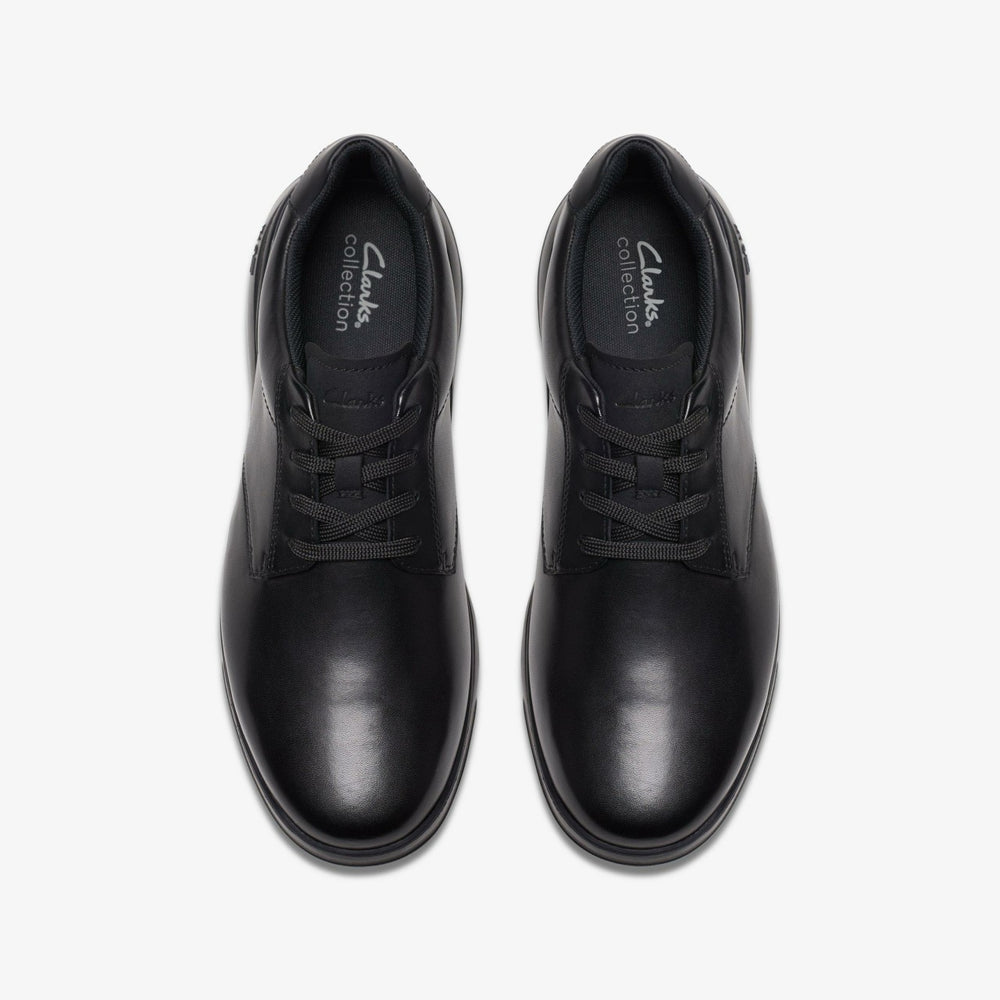 Lifton Lace Black Leather | Clarks US