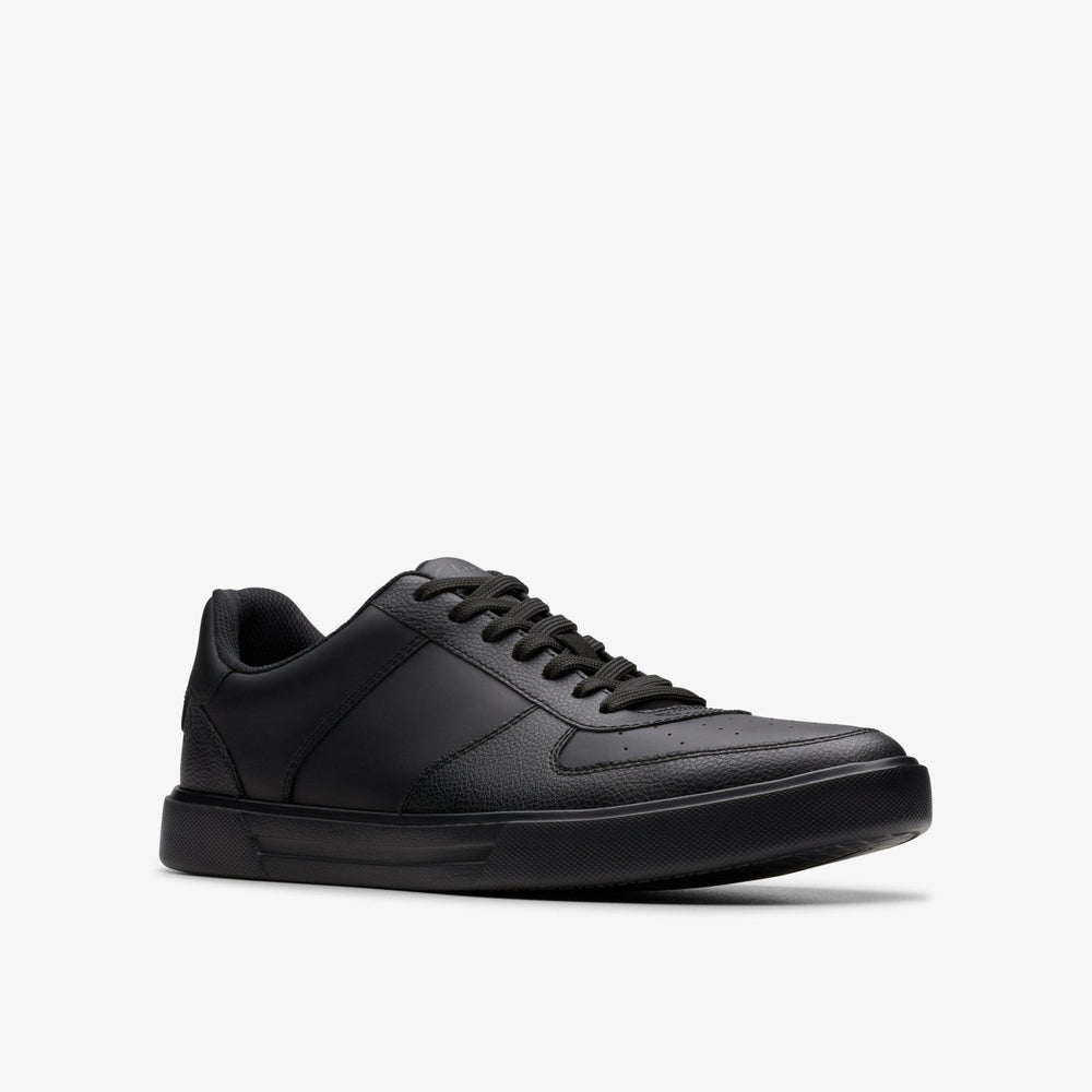 Romsey Tie Black Leather | Clarks Discount