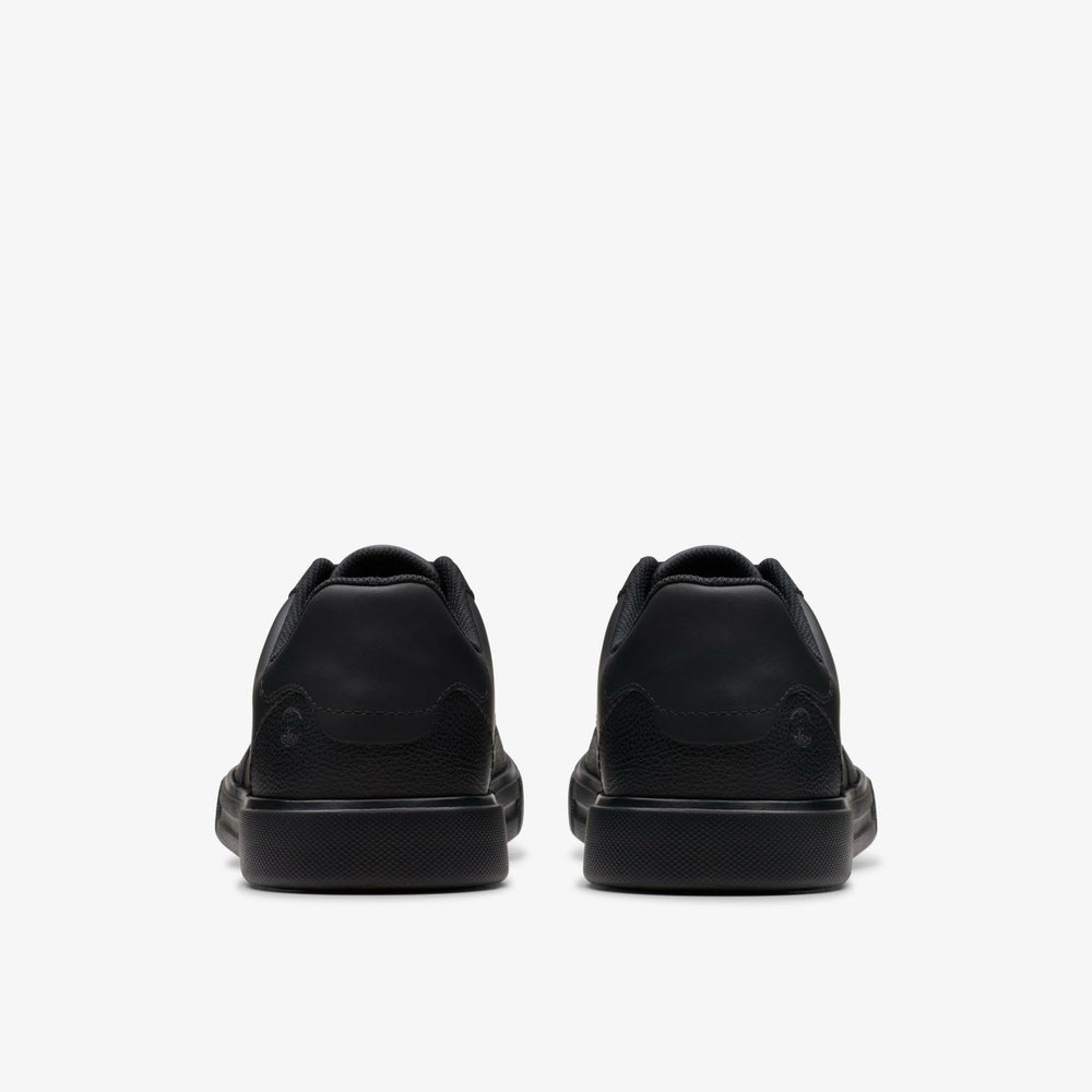 Romsey Tie Black Leather | Clarks Discount