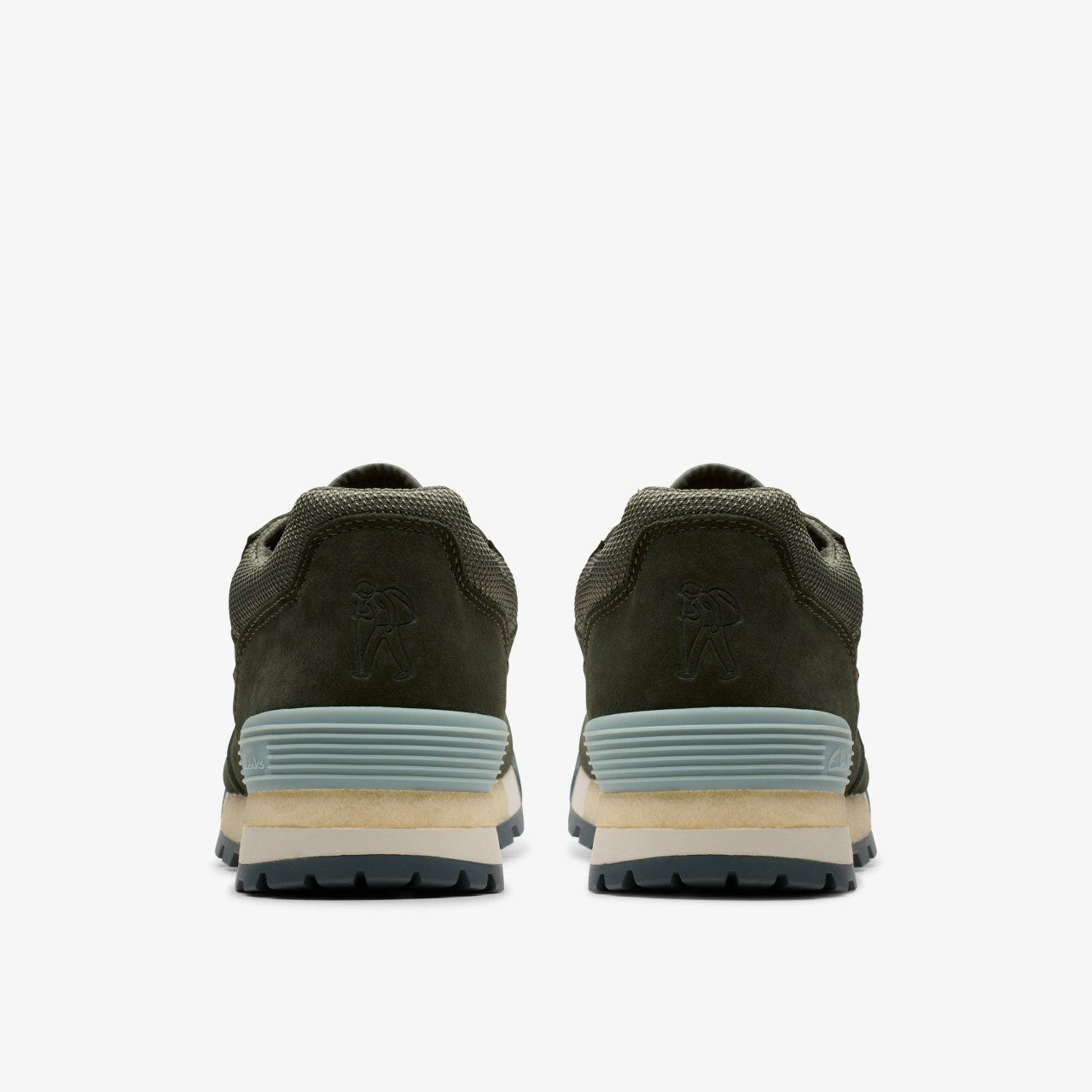 Laddow Dark Olive Combination | Clarks For Sale