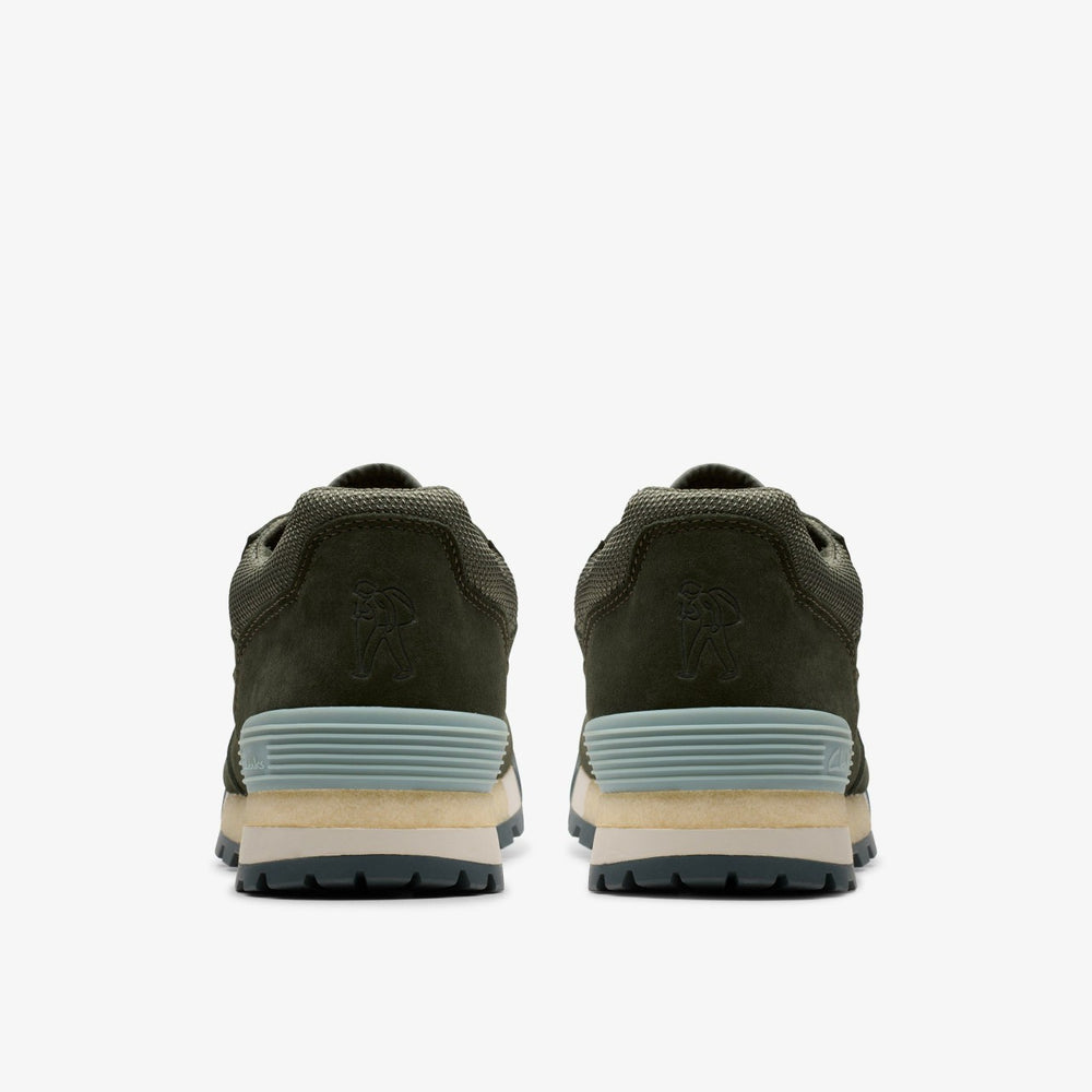 Laddow Dark Olive Combination | Clarks For Sale