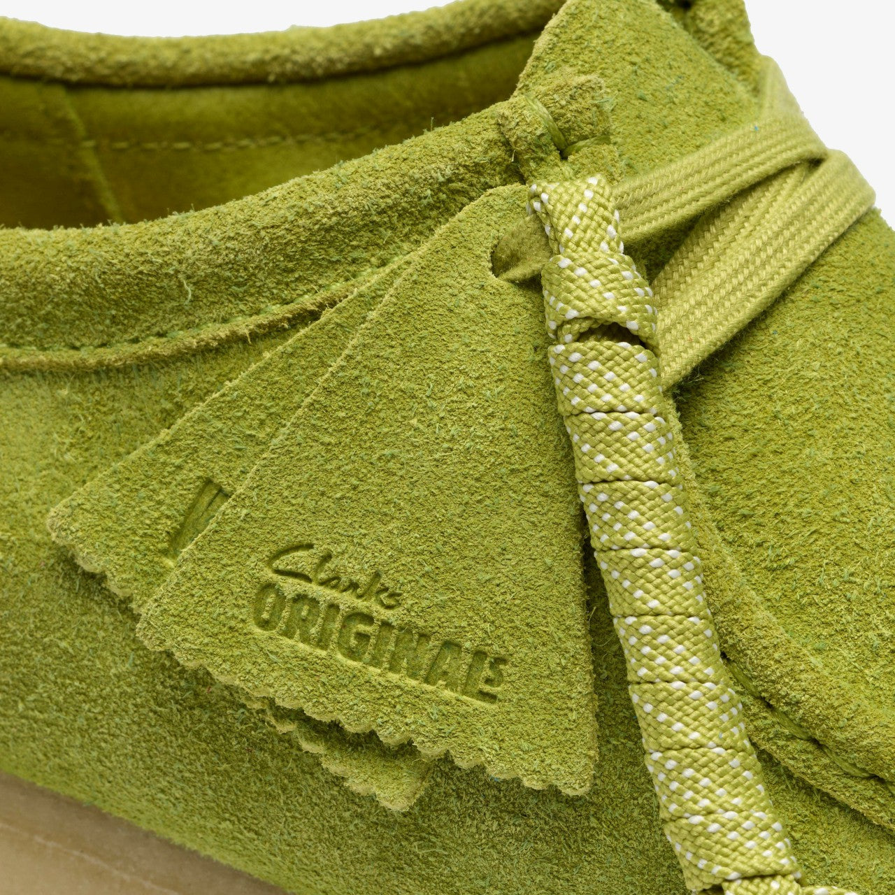Wallabee Lime Suede | Clarks For Sale