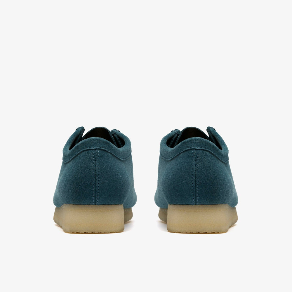 Wallabee Mid Blue Suede | Clarks