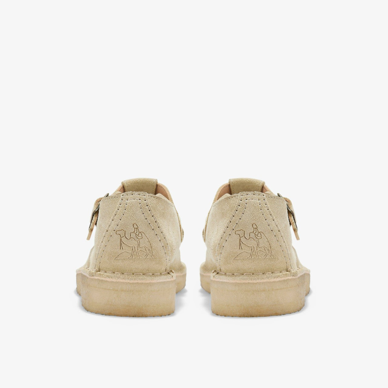 Nomad T Bar Maple Suede | Clarks