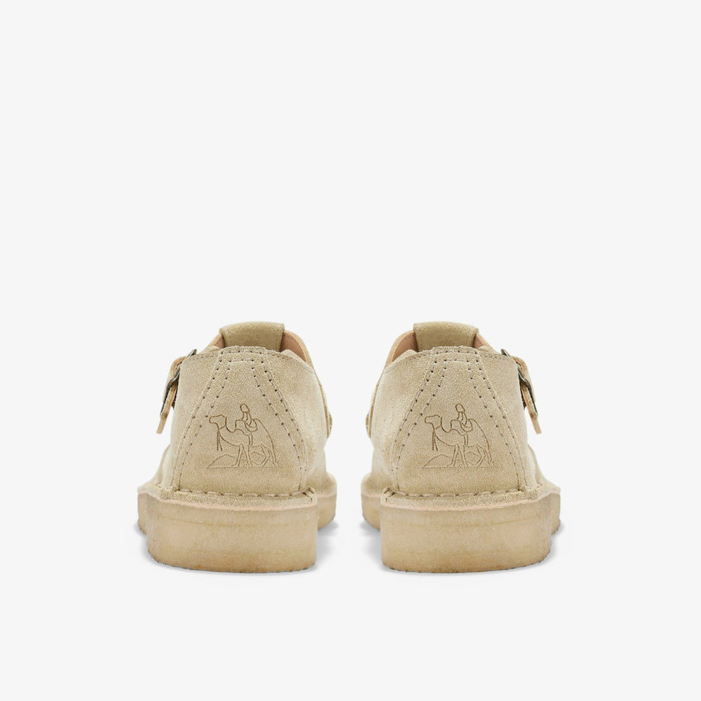 Nomad T Bar Maple Suede | Clarks