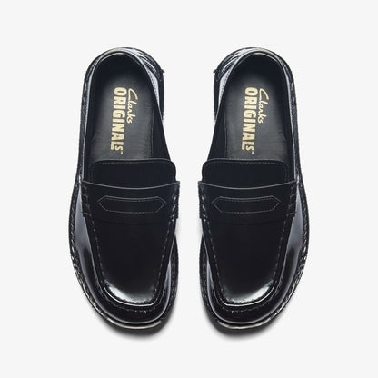 Nomad Loafer Black Patent | Clarks Discount