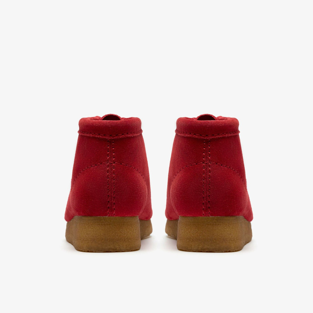 Wallabee Boot Red Suede | Clarks US