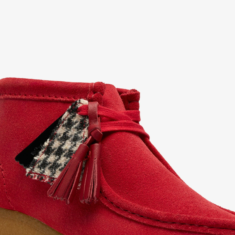 Wallabee Boot Red Suede | Clarks US