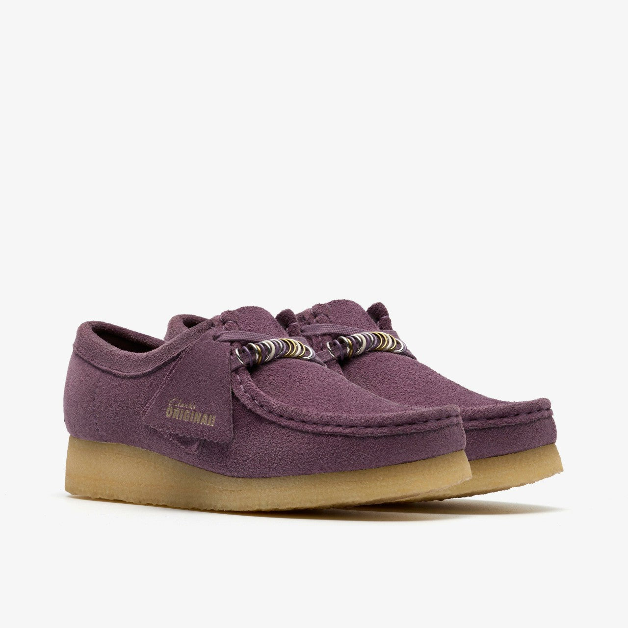 Wallabee Plum Suede | Clarks Discount