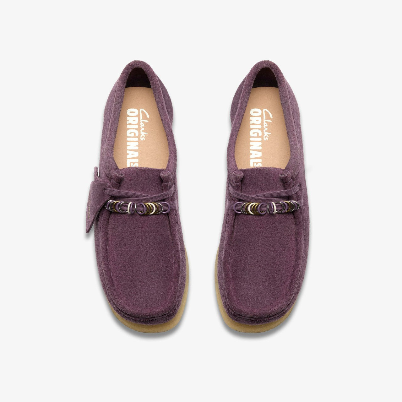Wallabee Plum Suede | Clarks Discount