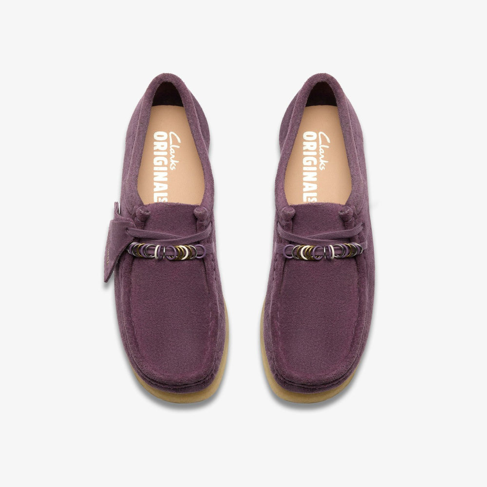Wallabee Plum Suede | Clarks Discount